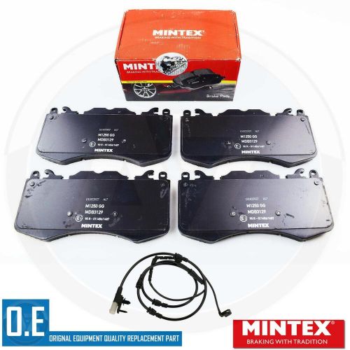 For range rover d250 mintex oe quality front brake pads &amp; pads wear sensor wire