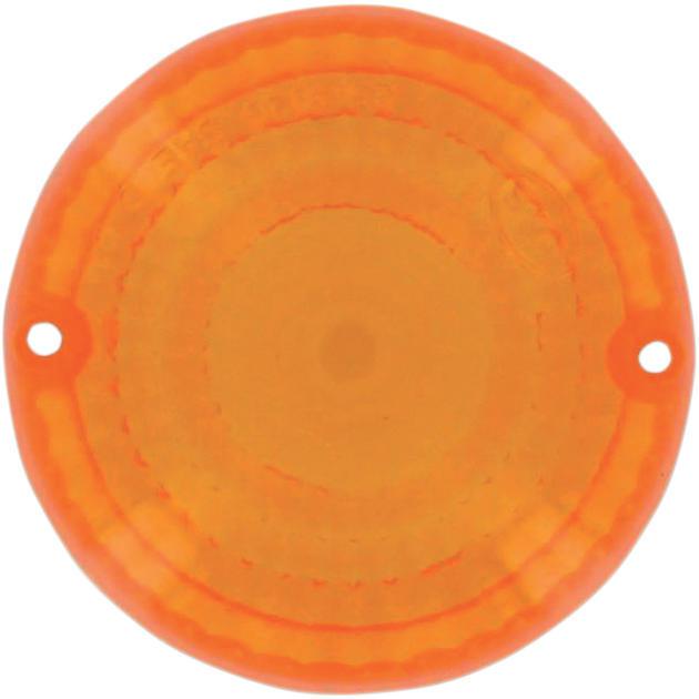 K&s dot turn signal lens amber front/rear fits yamaha xv535 virago 535 90,93-99