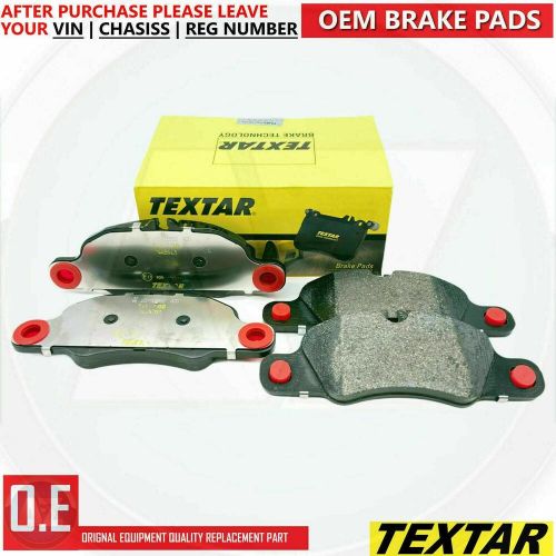 For porsche cayman 3.4 gts (981) 2014- front genuine textar brake pads set