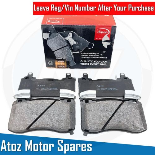 For kia stinger 3.3 t-gdi 2017- front premium oe quality apec brake pads set new