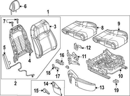 Genuine mazda anchor cover va40-57-046a-02