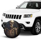 Human skeleton print tires cover customized wheel cover fits tire for many