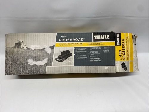 Thule crossroad 450 roof rack 4 foot pack - for square bars nice! free shipping!