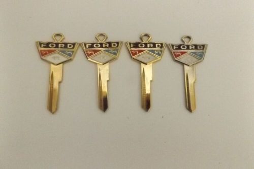 Ford crest gold key blanks