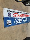 Vintage sun rastronic tune-up equipment racing banner - us-30 dragstrip indiana