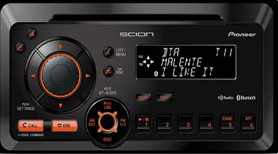 2013 scion iq new factory pioneer am-fm-cd 300 watt sterio-radio