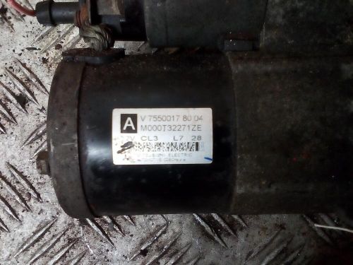 Peugeot 207 2011 starter motor m000j32271ze