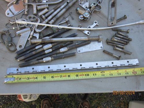 Large lot of boat &amp; sailboat rigging hardware mostly all stainless steel 10lbs