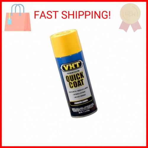 Vht sp508 quick coat acrylic enamel spray paint – bright yellow- 11 oz. aerosol