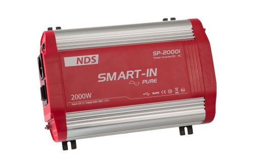 Nds energy smart-in pure sine wave inverter 12v in 230v 2000w + ivt | sp2000i-12