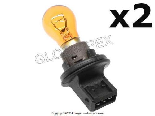 Volvo 2001-2009 turn signal bulb socket &amp; bulb genuine (2 pcs)