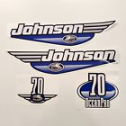 Johnson 70 ocean pro blue (92-00) outboard aftermarket decal aufkleber sticker