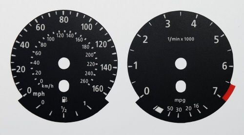 Lockwood speedo conversion dial kmh to mph fits: bmw 3 series petrol models