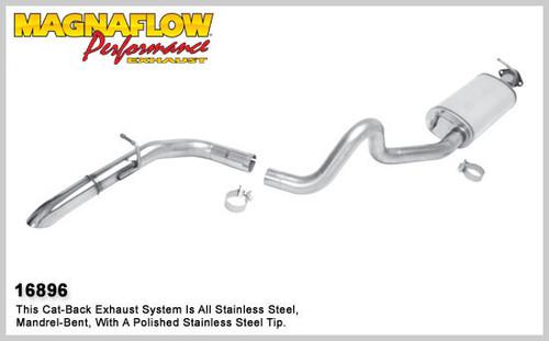 Magnaflow 16896 land rover truck discovery stainless cat-back system exhaust