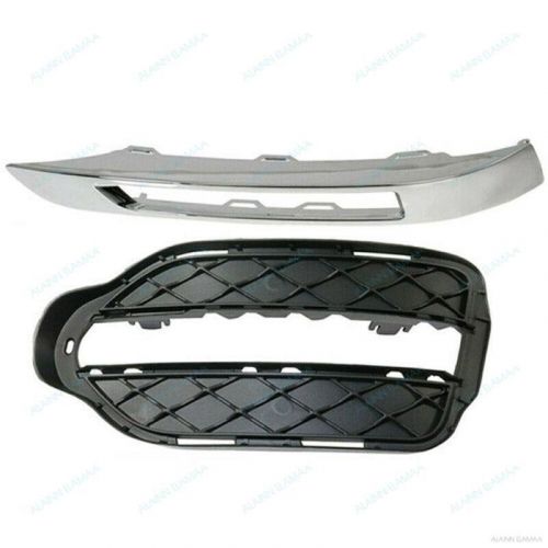 Lh front fog light grille trim for mercedes benz x204 glk250 glk350 2013-2015