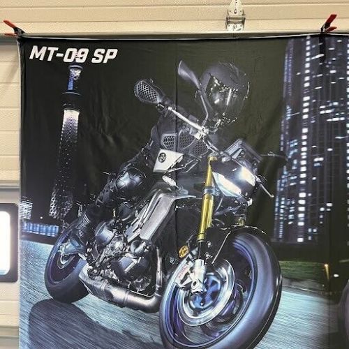 Genuine yamaha cloth banner mt09 sp/mt10 sp