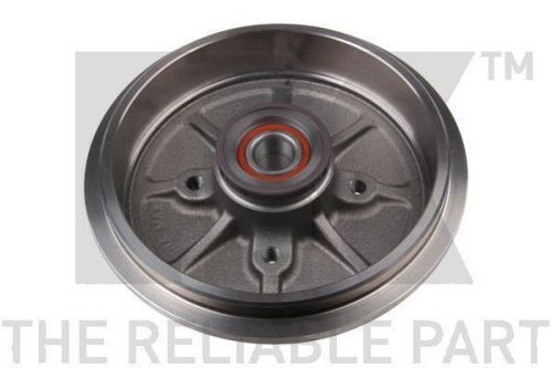 Brake drum fits peugeot 206 1.4d rear 04 to 13 nk 424746 424749 424752 quality