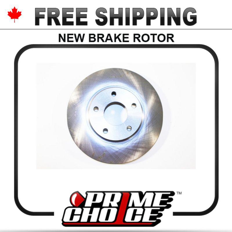 1 premium new disc brake rotor for front fits left driver / right passenger side