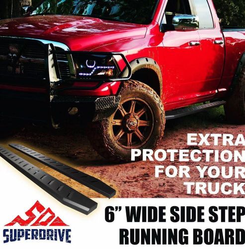 For 1999-2016 ford f-250/350/450 extended cab 6&#034; raptor side step running boards