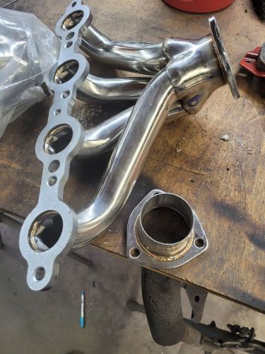 Ls stainless blockhugger headers