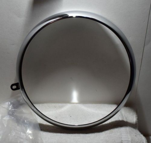 Harley davidson softail headlight bezel, chrome p/n 68051-93a  h1