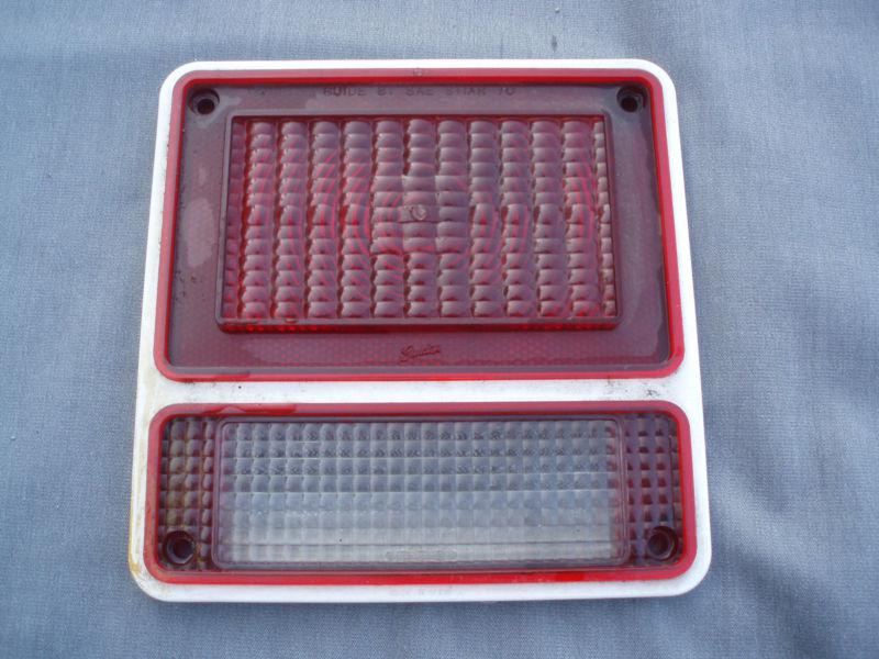 70 71 72 73 74 75 73 74 75 76 77 78 chevy gmc van tail light lamp lens g10