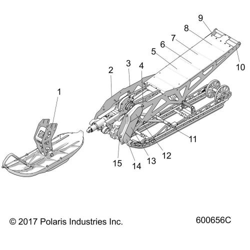 Polaris decal-tnnl sd,&#034;timbersled&#034;,rh [120le prem], genuine oem part 7188813