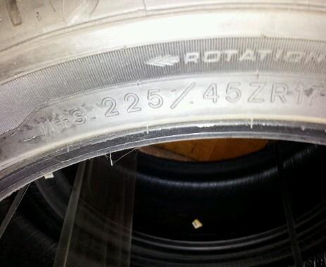 Goodyear eagle f1 all season 225/45r17 tire