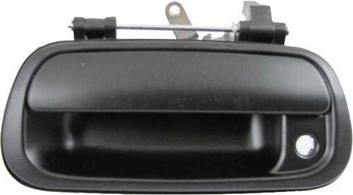 Tailgate handle tail gate unpainted black with keyhole new