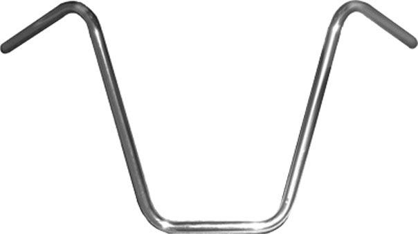 Emgo 7/8 ape hanger handlebar 18 inch rise chrome