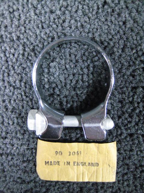 Bsa nos 1 1/2 muffler silencer clamp nos 90-3061 b44 b40 c15