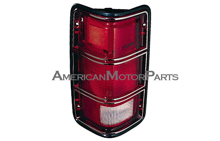 Driver side replacement black trim tail light 81-87 dodge ramcharger trailduster