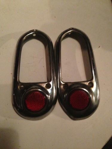 1949 1950 chevrolet tail light bezel