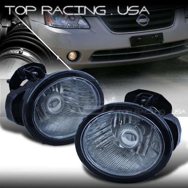 Nissan / infiniti ikon clear oe style bumper fog lights lamps w/ switch