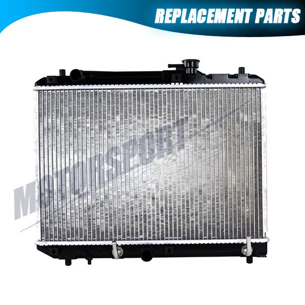 1995-2000 suzuki esteem 1.6l 4-cyl auto 1row cool system radiator w/ toc glx gl 