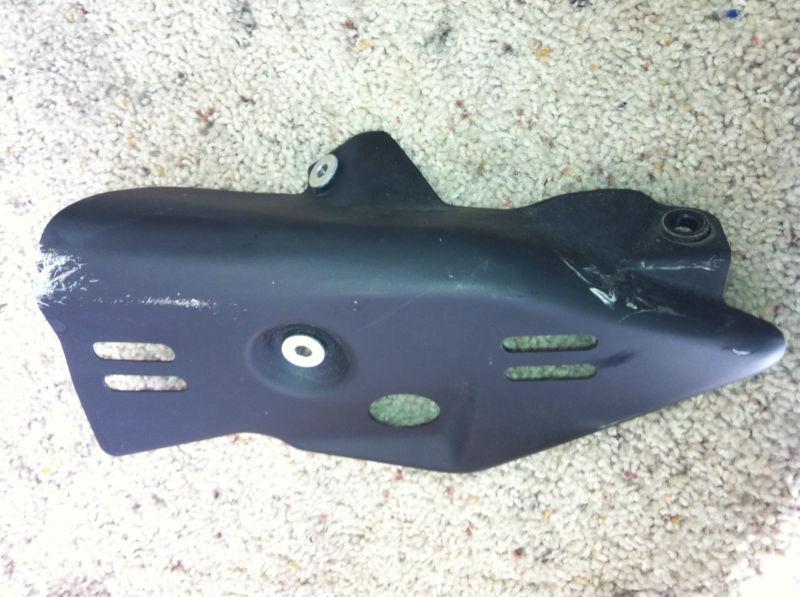 2011 2012 2013 kawasaki zx10r exhaust muffler cover heat shield 11 12 13