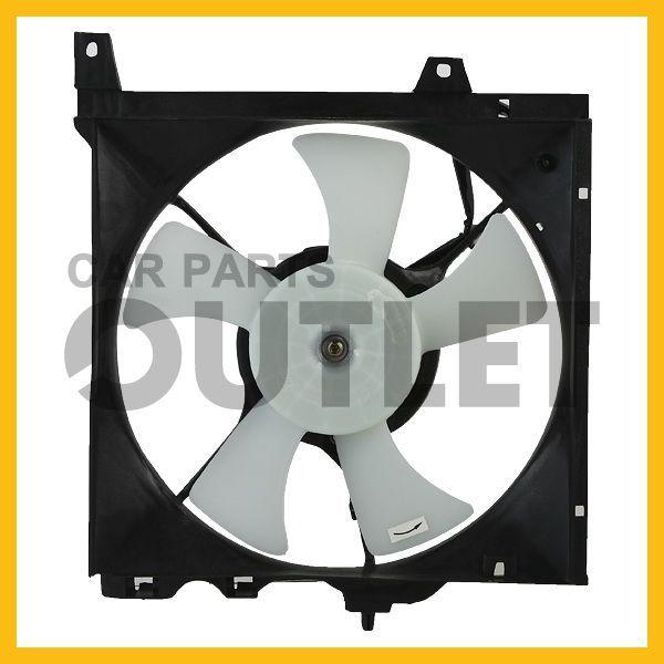 98 99 nissan sentra radiator fan motor blade shroud assy mex built gle 1.6l auto