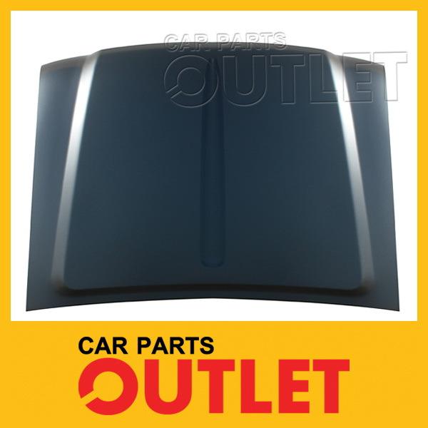 04-11 ford ranger front hood panel primered black steel xl xlt tremor edge sport