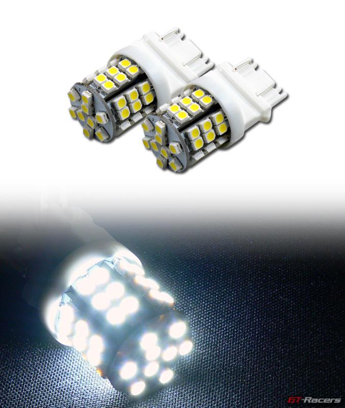 Hot sell 3157 45 count 3528 smd led super white rear side marker light bulbs 12v