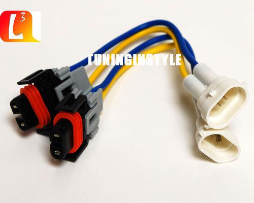 L cube light bulb heavy duty wire harness h11 headlight