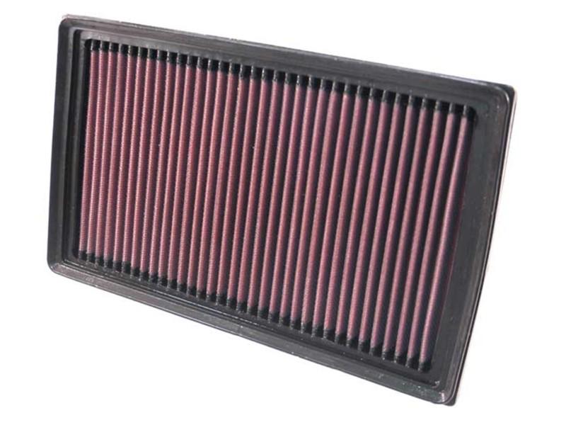 K&n filters 33-2357 - air filter; panel; h-1 1/16 in.; l-10 7/16 in.; w-6.25 in.