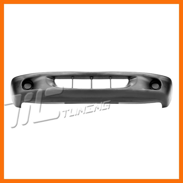 98-00 dodge durango/dakota primed front lower bumper cover w/o fog open