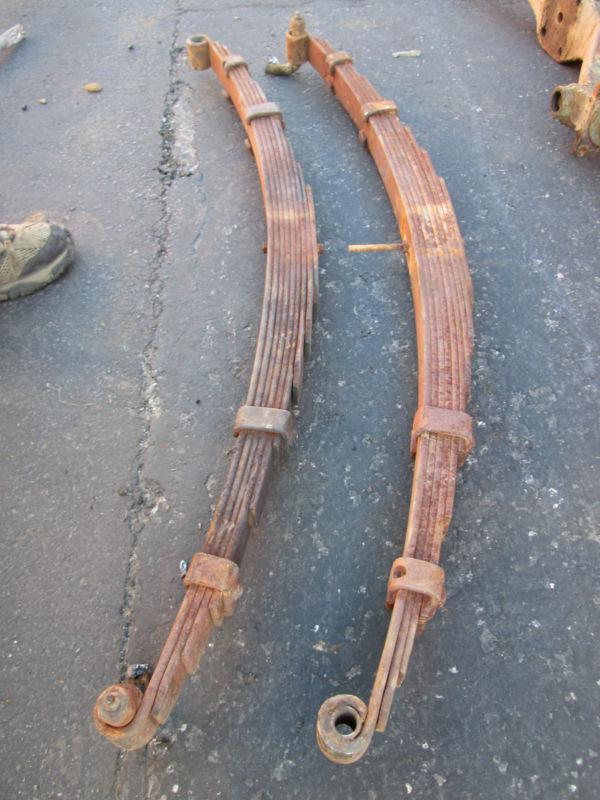 Leaf springs for 1954 dodge truck