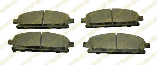 Monroe cx855a brake pad or shoe, front-monroe ceramics brake pad