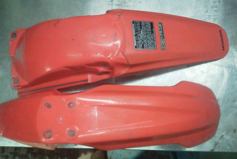 02 03 04 05 06 crf 450 oem rear fender  front fender