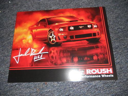 2005 roush ford mustang wheels rims catalog brochure