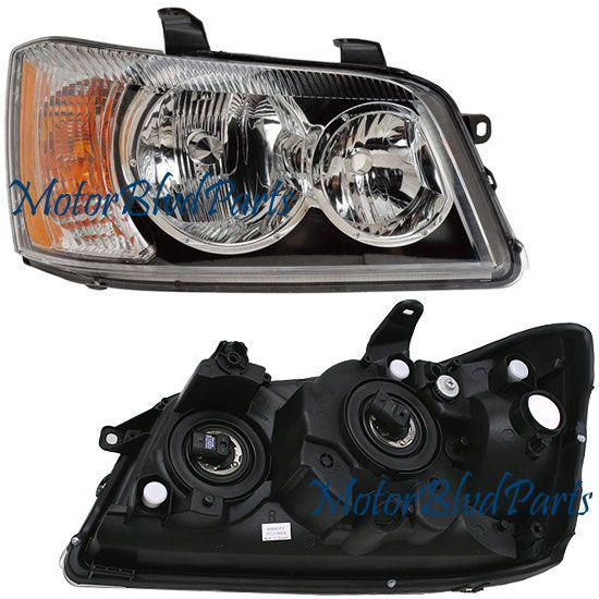 01-03 highlander headlamp headlight passenger right rh