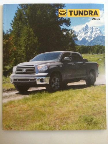 2013 toyota tundra sales brochure brand new 36 color pages '13 toyota tundra