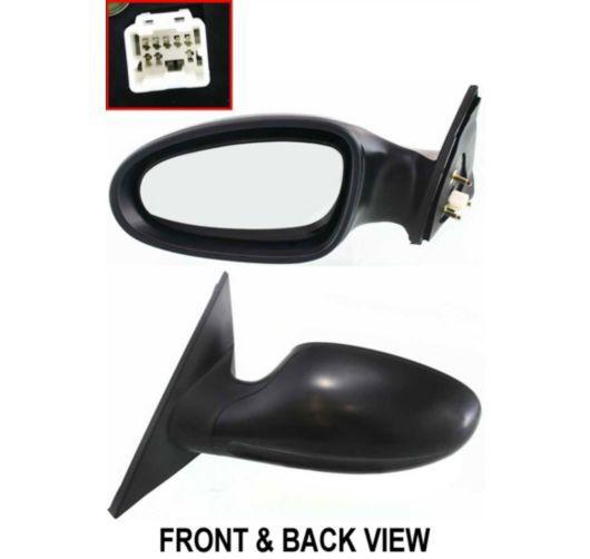 New drivers side view power mirror glass housing assembly 02-04 nissan altima