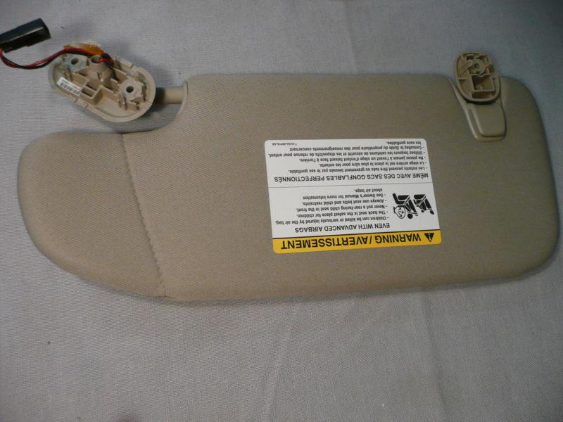 Ford fusion sun visor left driver right passenger pair set combo nice